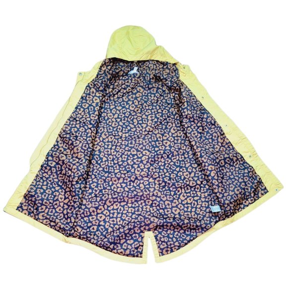 Time And Tru Women's Yellow Jacket Lightweight Wind Resistant Anorak (SZ US L/G) - Picture 4 of 7